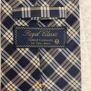 Royal classic Tailored exclusively for Tom James all silk tie